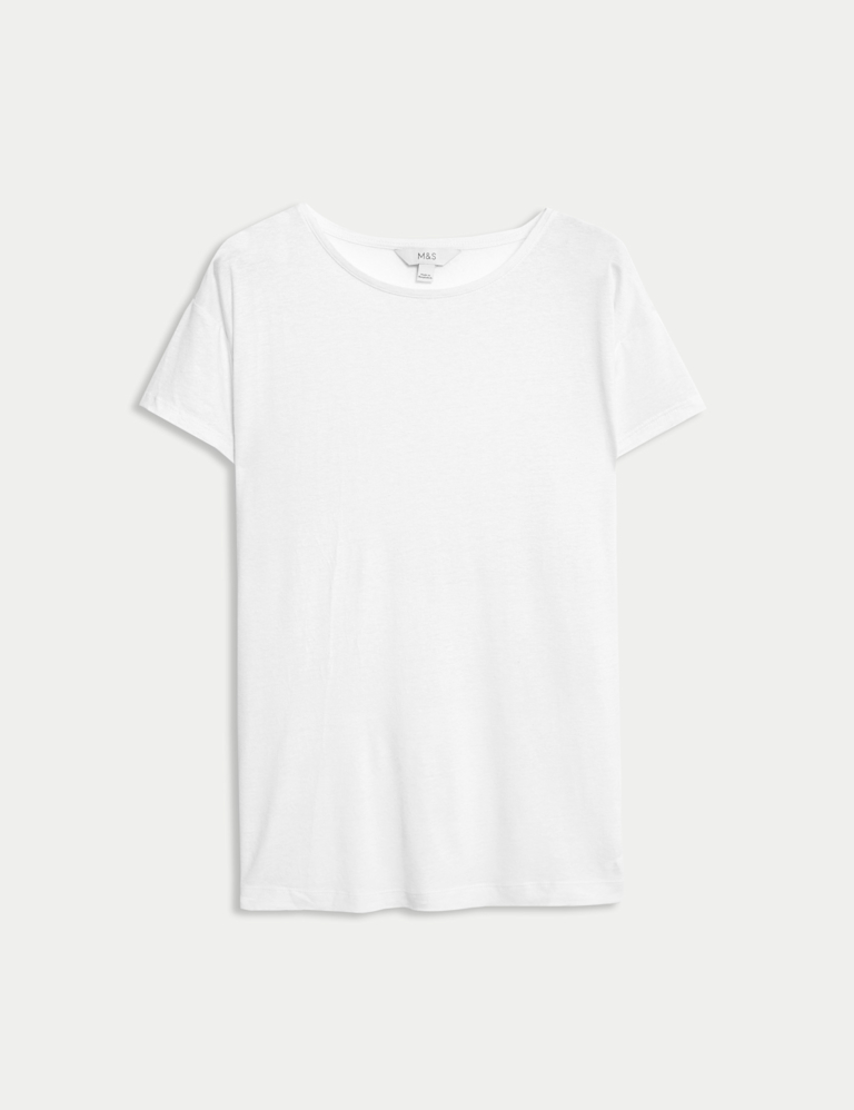 Linen Blend T-Shirt