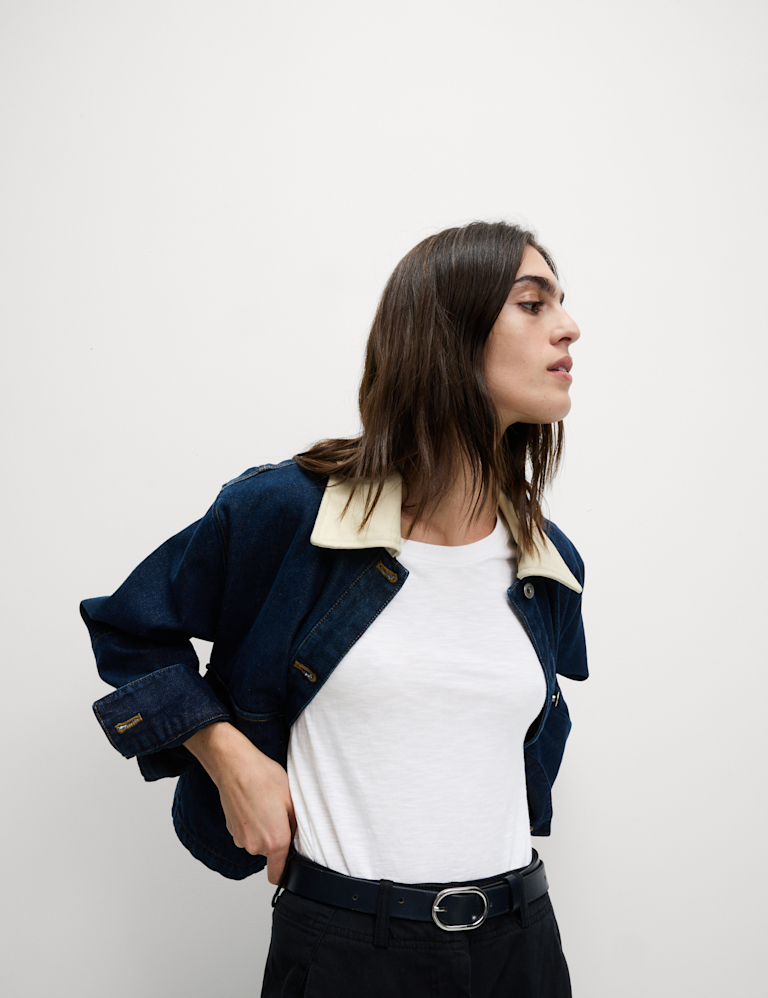 Pure Cotton Slub T-Shirt