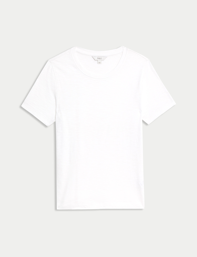 Pure Cotton Slub T-Shirt