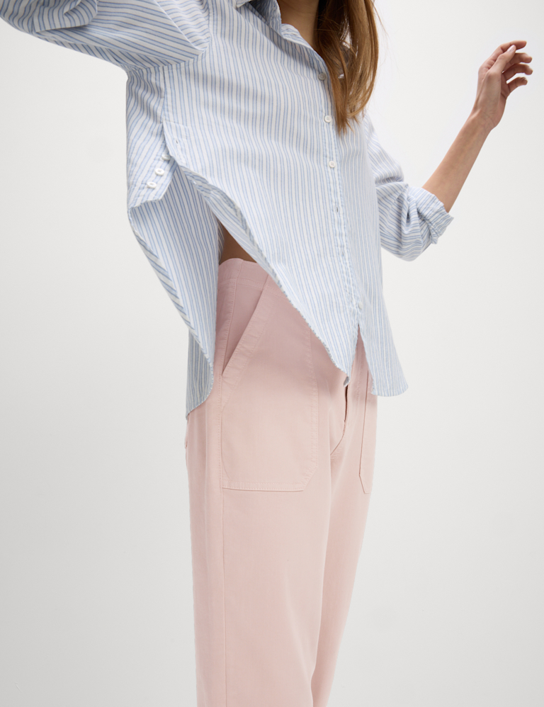 Cotton Blend Slim Fit Joggers