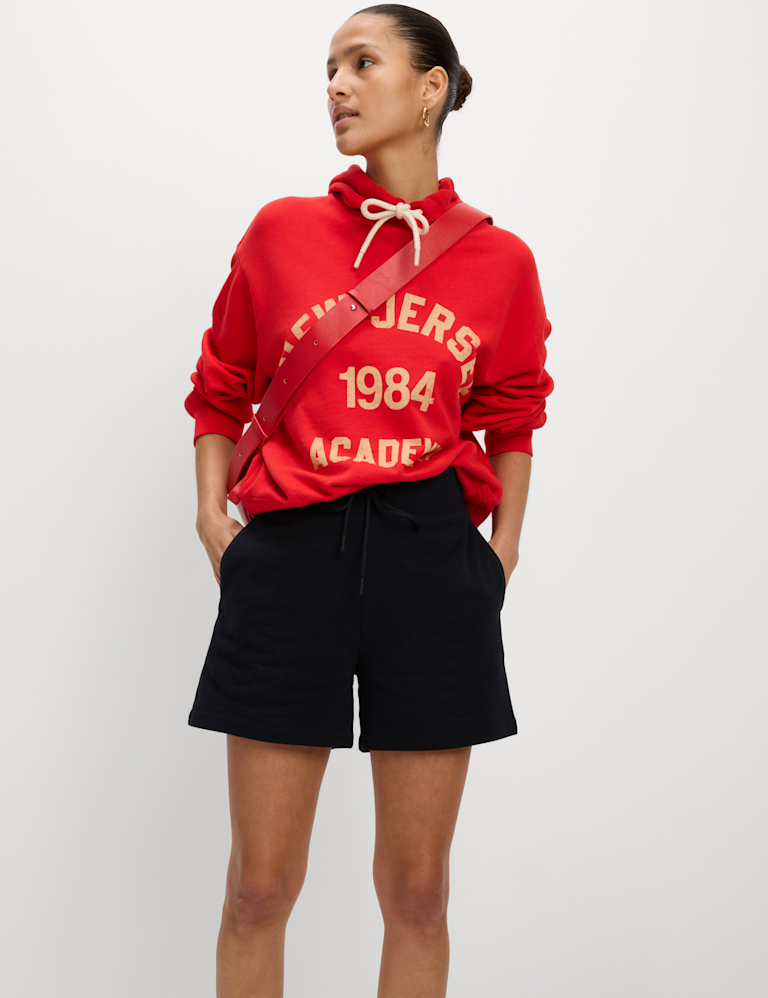 Cotton Rich Jersey Jogger Shorts