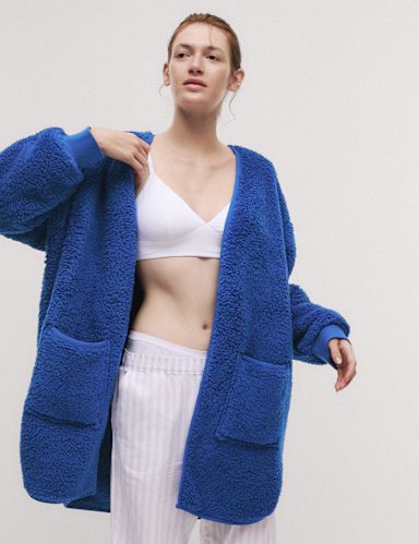 Teddy Fleece Dressing Gown