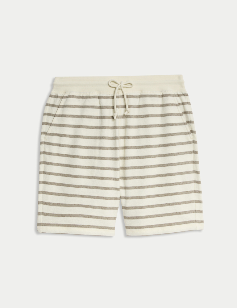 Pure Cotton Striped Shorts