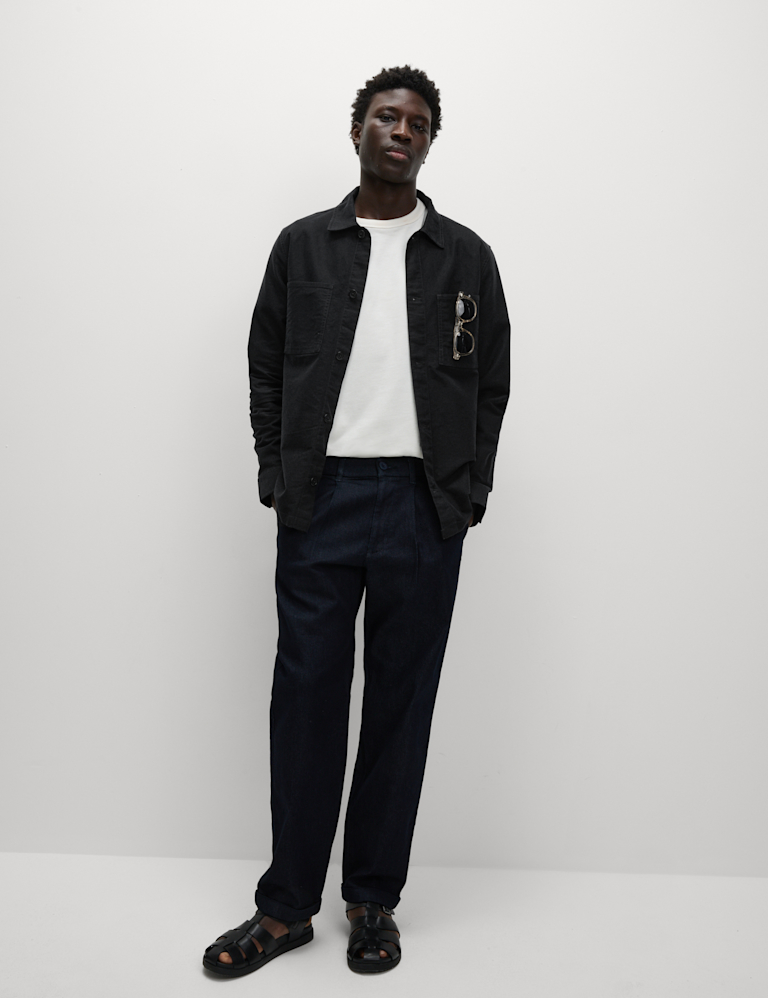 Cotton Rich Overshirt