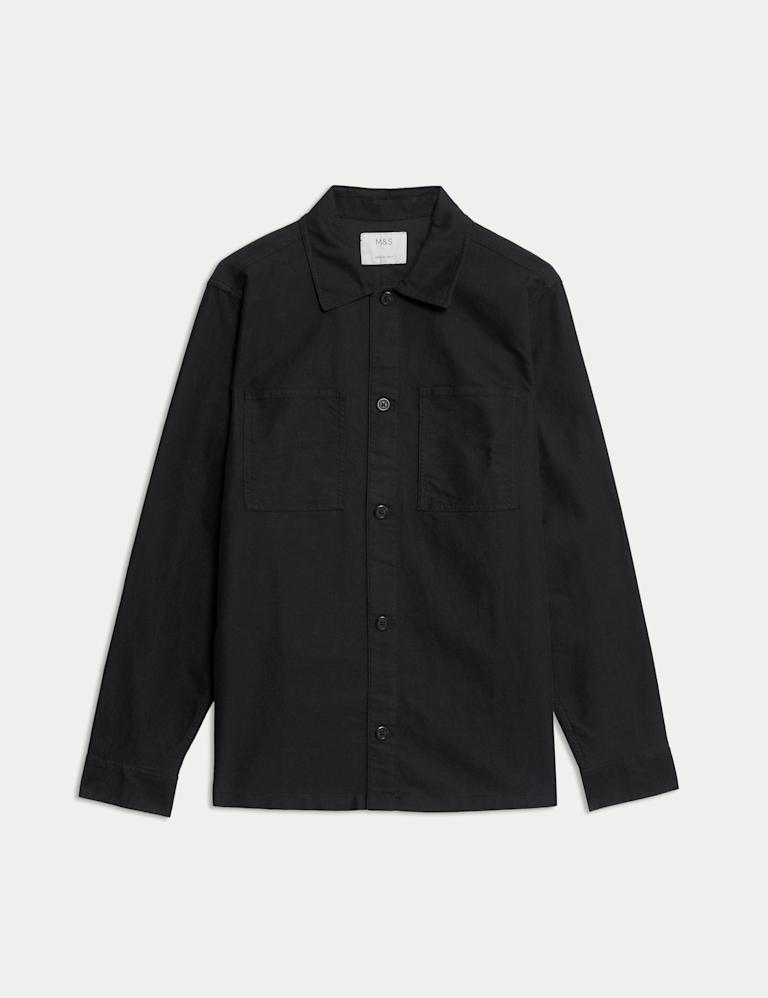 Cotton Rich Overshirt