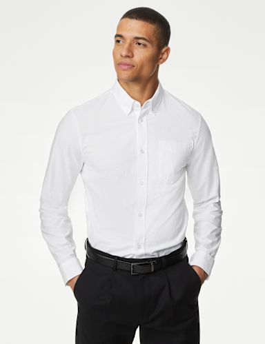 Cotton Rich Oxford Shirt