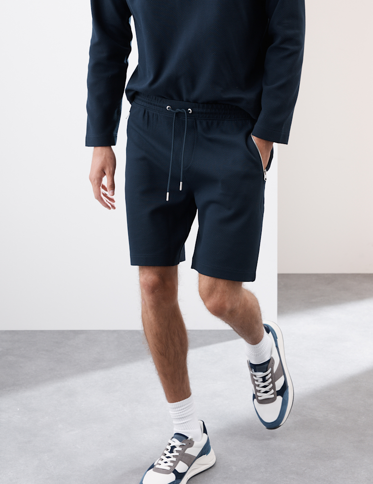 Cotton Rich Waffle Shorts