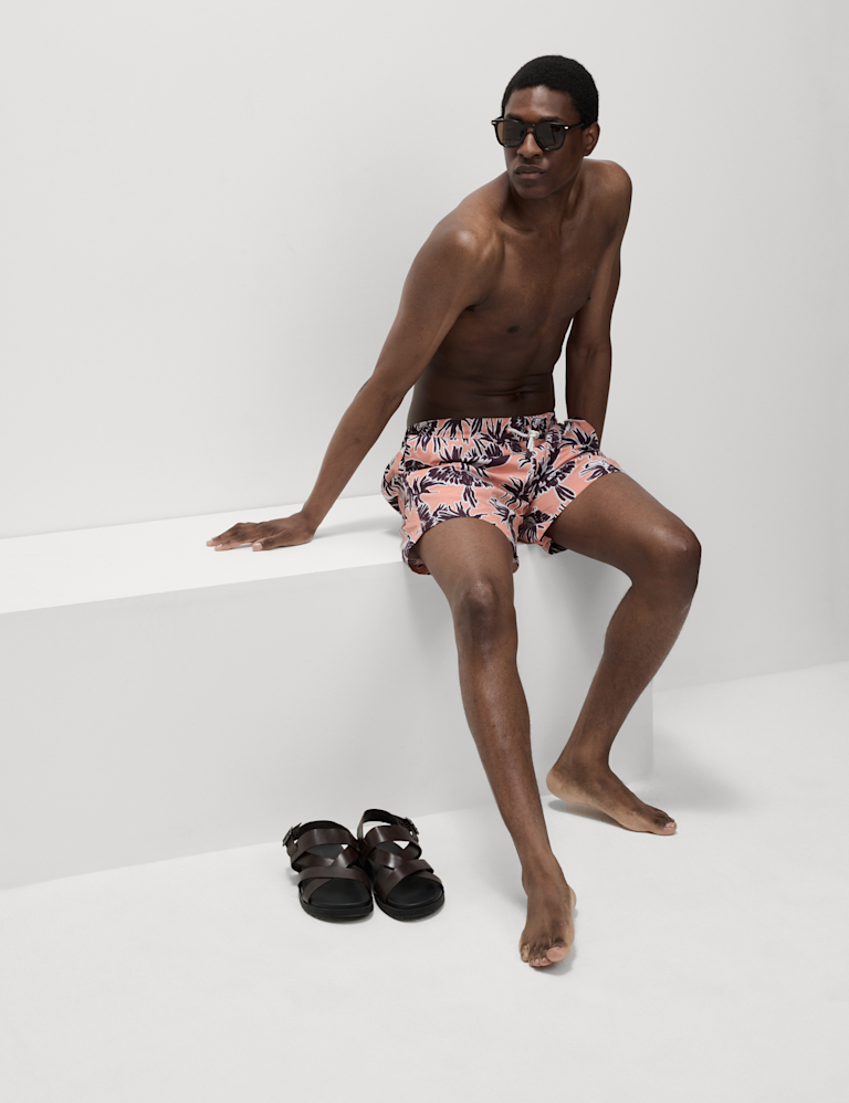 Quick Dry Toucan Print Swim shorts