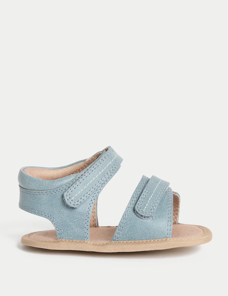 Baby Riptape Pram Shoes (0-18 Mths)