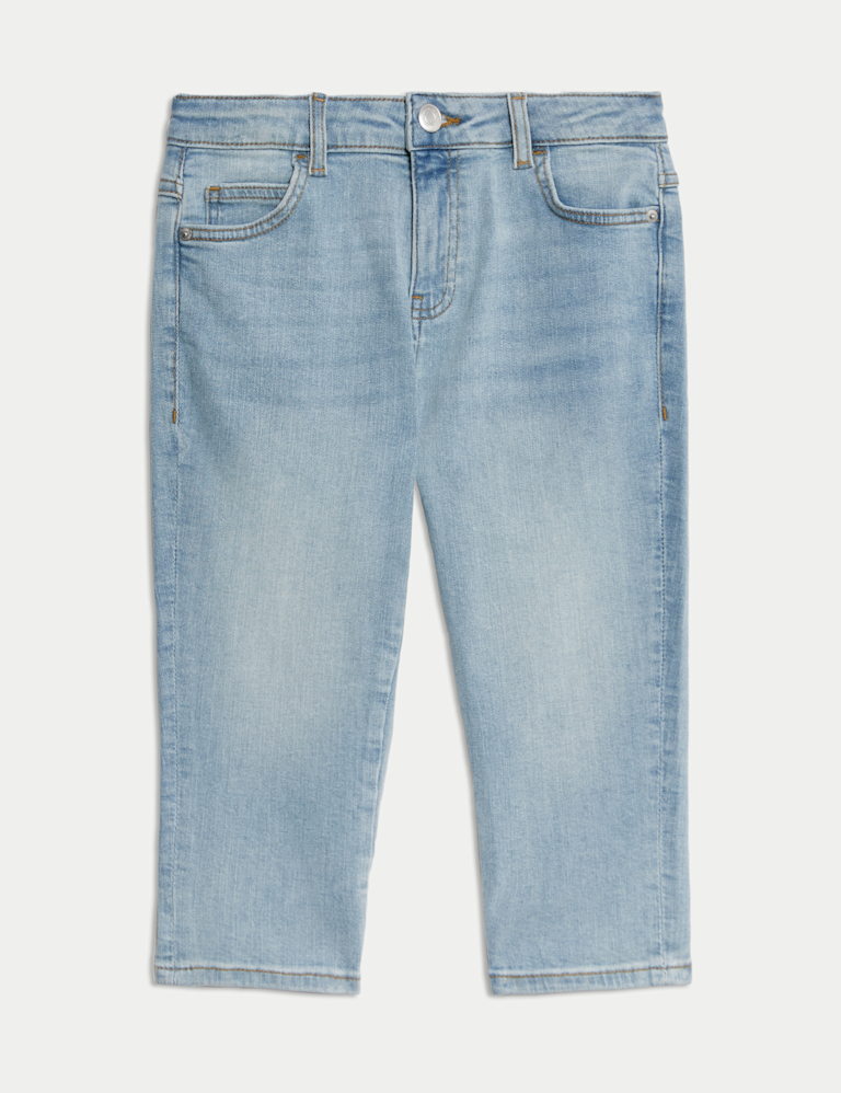 Skinny Capri Denim Jeans (6-16 Yrs)