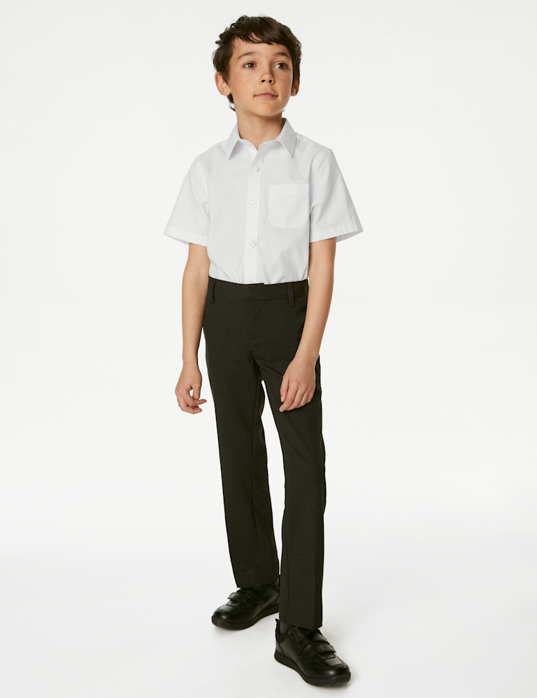 2pk Boys’ Non-Iron School Shirts (2-18 Yrs)