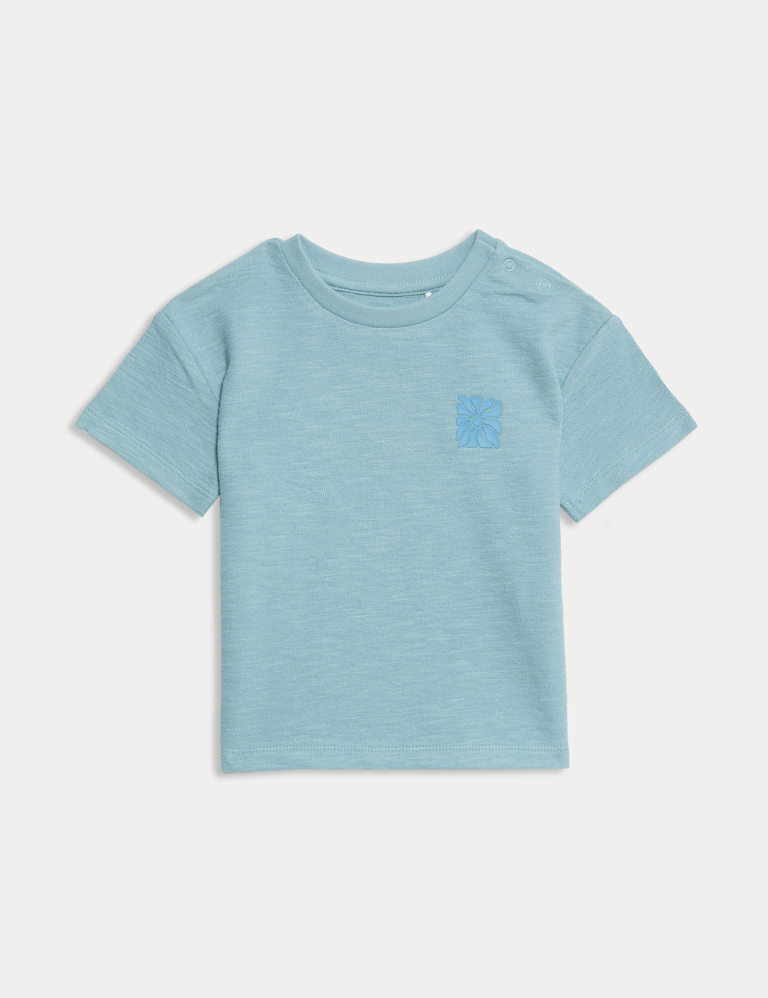 Pure Cotton Print T-Shirt (0-3 Yrs)