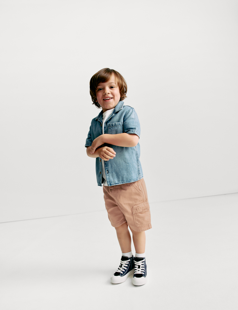 Cotton Rich Cargo Shorts (2-8 Yrs)
