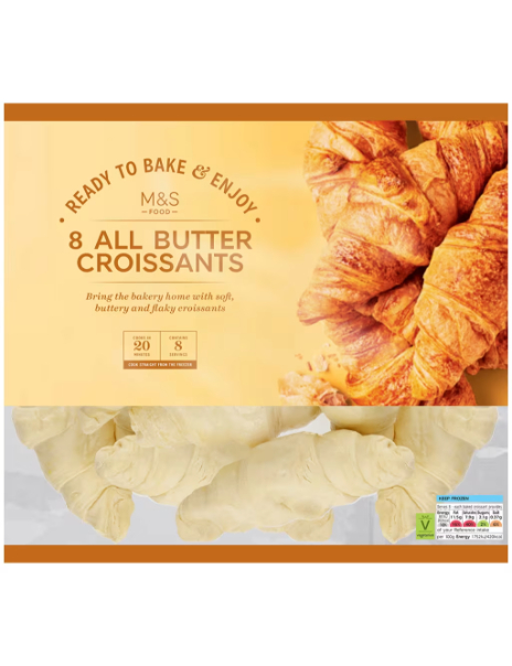 8 All Butter Croissants