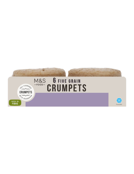 6 Ultimate Multi Grain Crumpets 6 Ultimate Multi Grain Crumpets