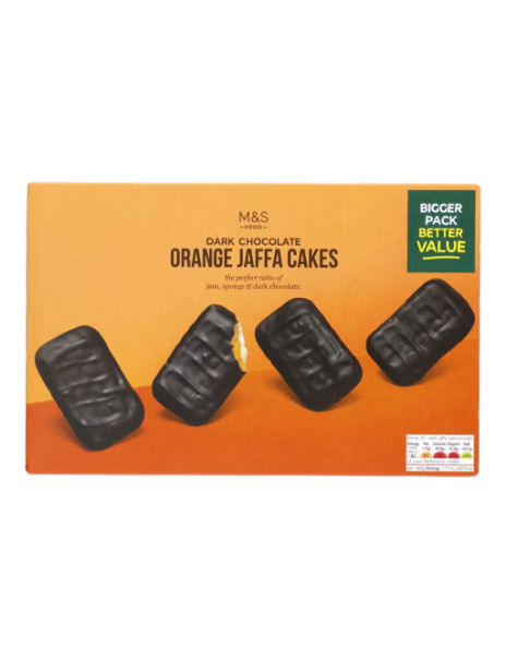 Dark Chocolate Jaffa Cakes Twin Pack