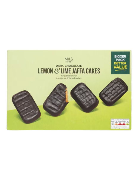 Lemon And Lime Jaffa Cakes Twin Pack