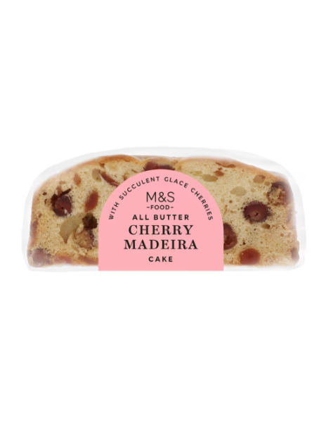 Glace Cherry Madeira Cake