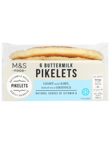 6 Buttermilk Pikelets 6 Buttermilk Pikelets