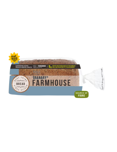 Soft Granary Farmhouse Bread Loaf 800g