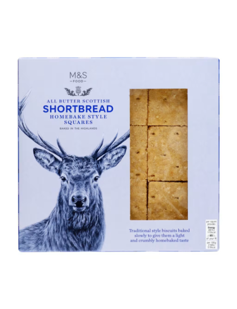 All Butter Homebaked Shortbread Squares