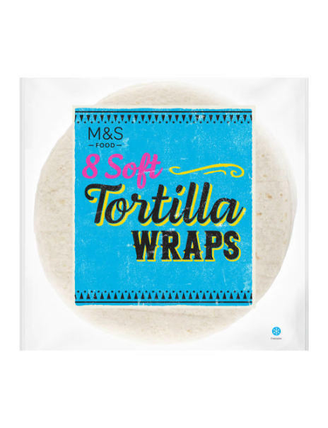 8 SOFT FLOUR TORTILLAS
