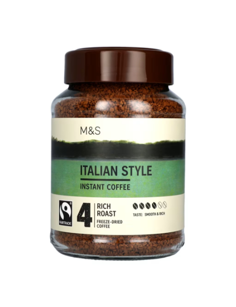 Fairtrade Italian Style Instant Coffee