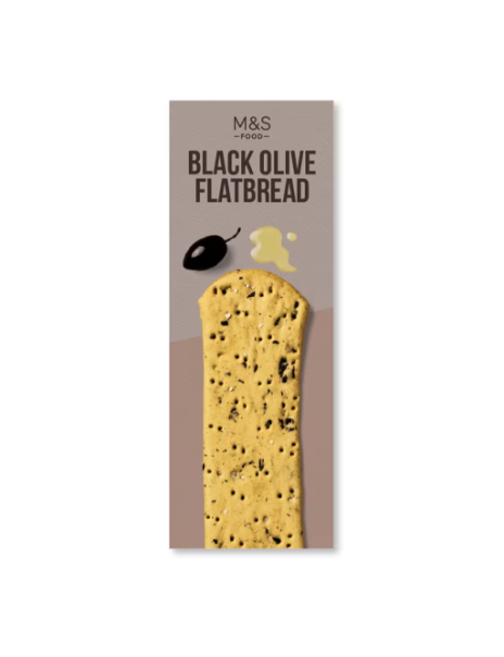 Crafted Italian Black Olive Flatbread