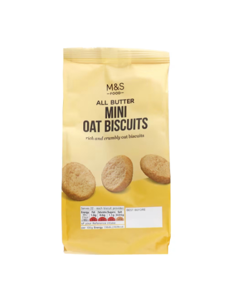 Mini Oat Biscuits