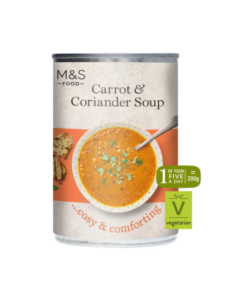 Carrot & Coriander Soup