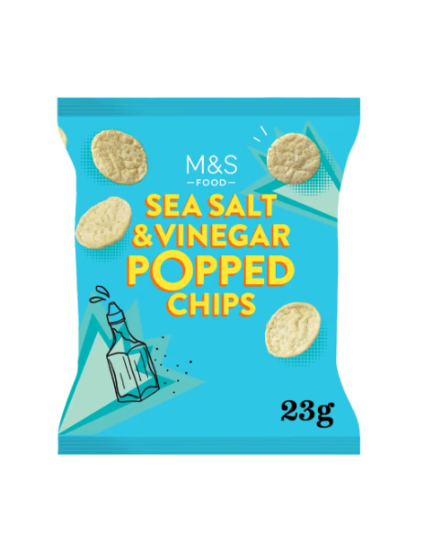 Popped Not Fried Potato Chips with Sea Salt & Apple Cider Vinegar