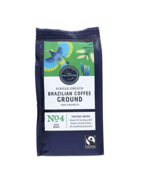 Single Origin Brazilian Ground Coffee