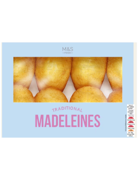 8 All Butter Madeleines Cakes