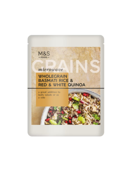 Microwave Wholegrain Basmati Rice and Red & White Quinoa