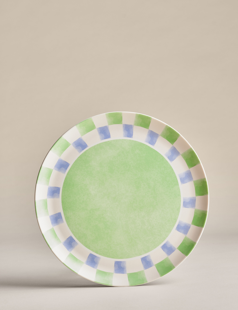 Set of 4 Summer Brights Picnic Dinner Plates