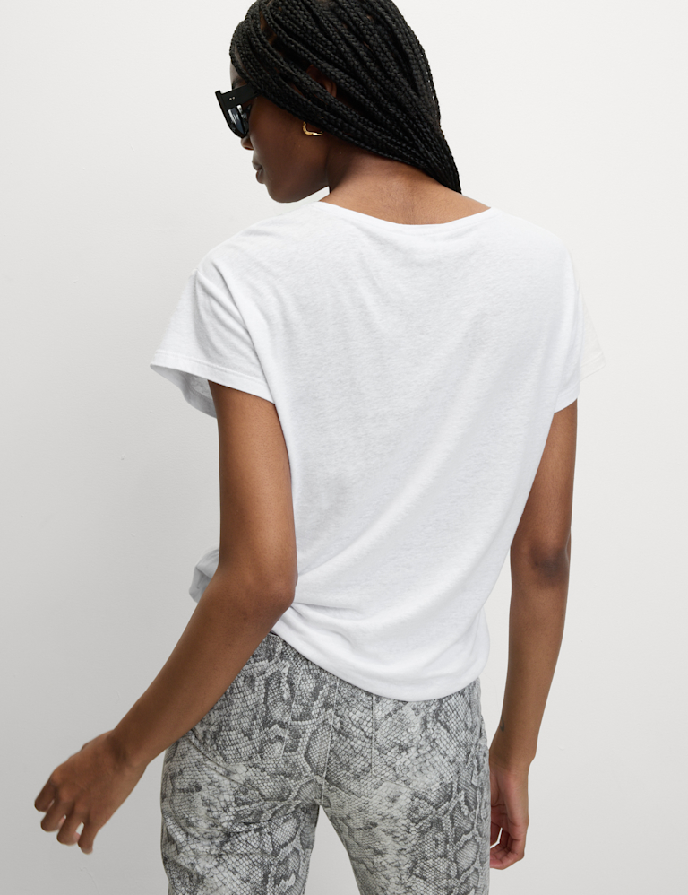 Linen Blend T-Shirt