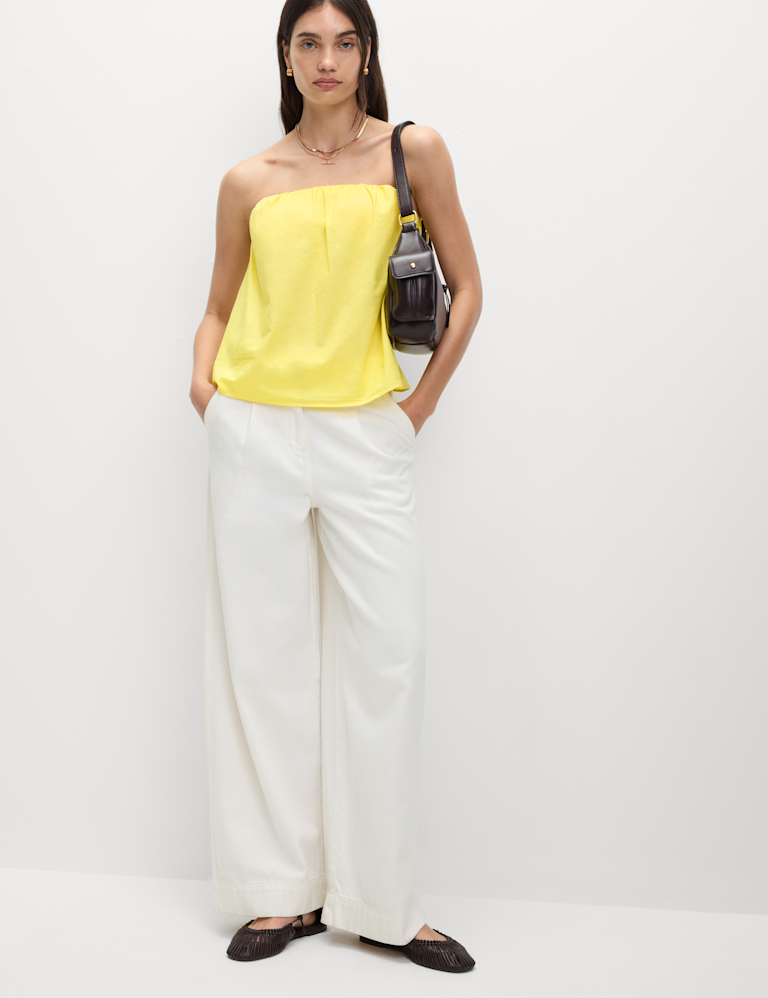 Pure Cotton Bandeau Top