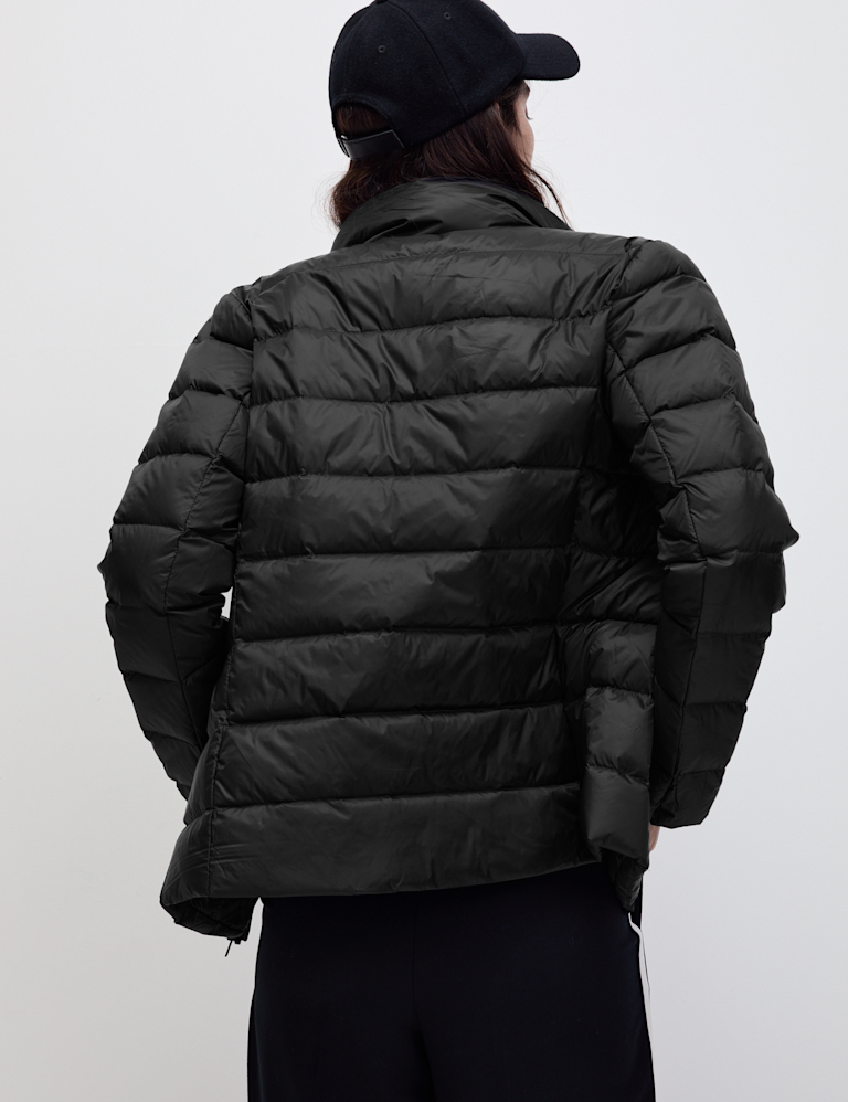 Feather Down Quilted Packaway Puffer Jacket Marks and Spencer