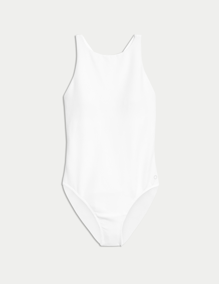 Tummy Control Padded Racer Back Swimsuit