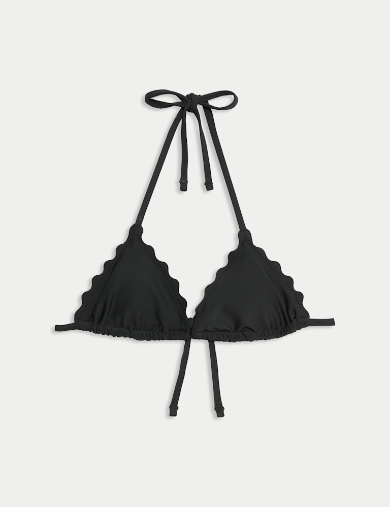 Neoprene Padded Triangle Bikini Top