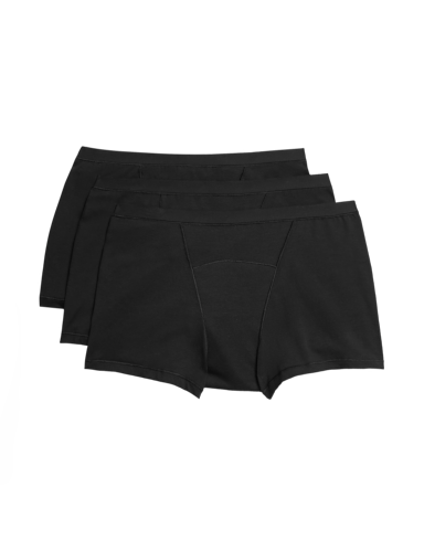 3pk Heavy Absorbency First Period Boy Shorts
