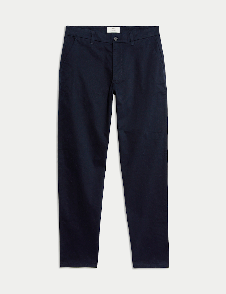 Loose Fit Stretch Chinos