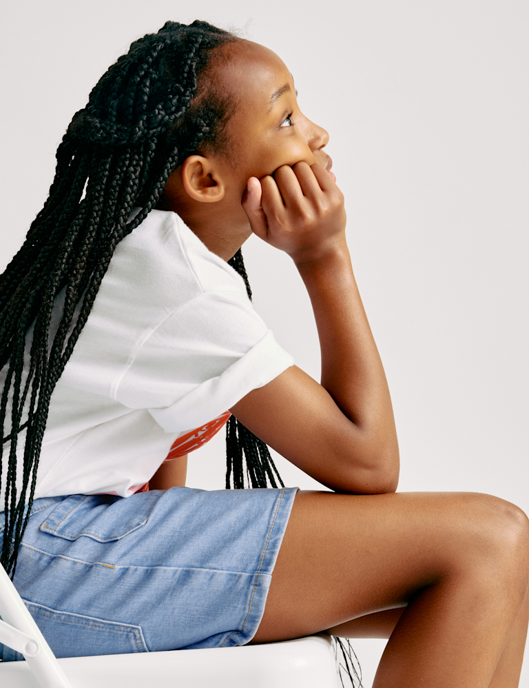 Cotton Rich Denim Shorts (2-16 Yrs)