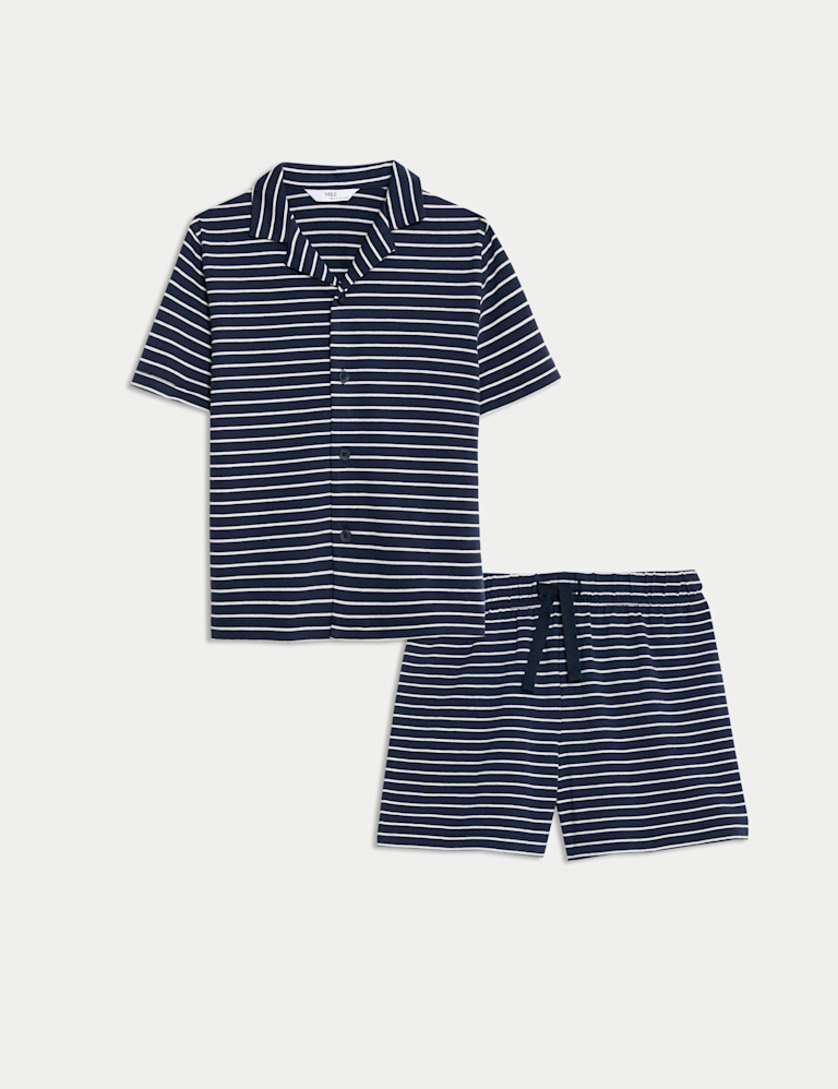Cotton Rich Striped Pyjamas (1-16 Yrs)