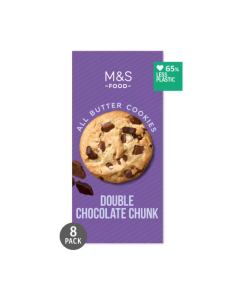 All Butter Double Belgian Chocolate Chunk Cookies