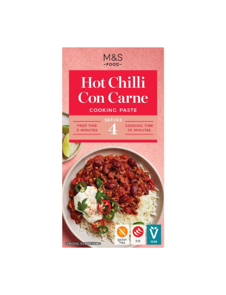 Hot Chilli Con Carne Cooking Paste