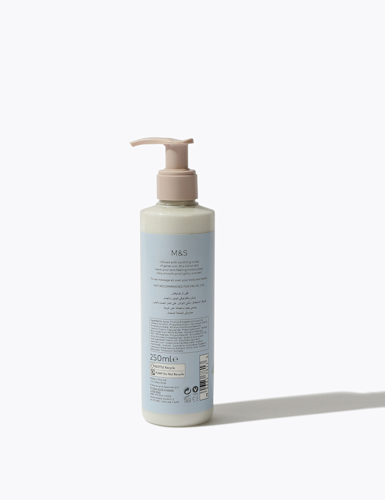 Geranium Hand & Body Lotion 250ml