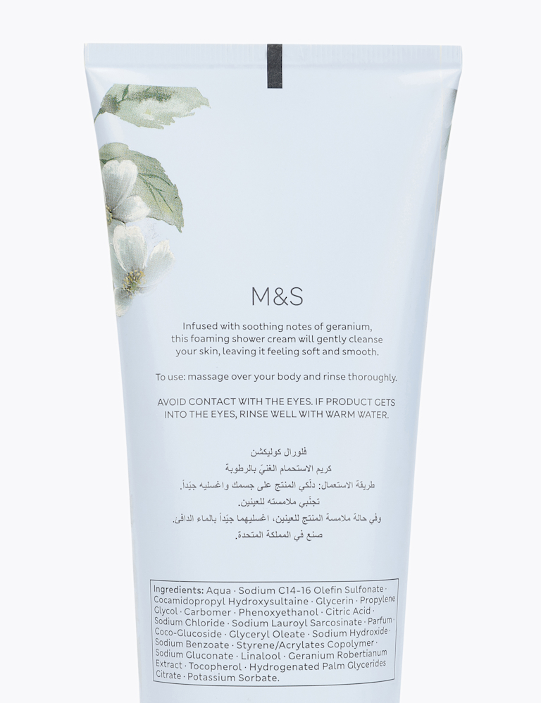 Geranium Nourishing Shower Cream