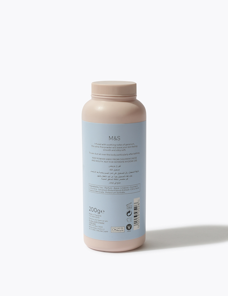 Geranium Talcum Powder