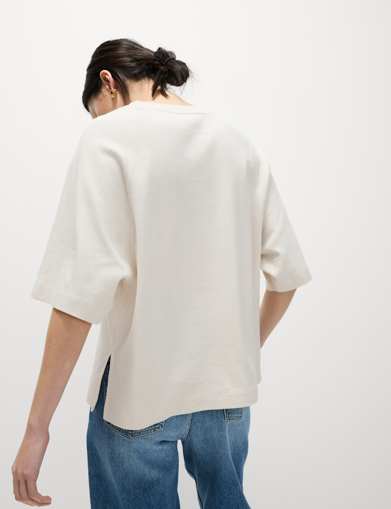 Pure Cotton Relaxed Boxy T-Shirt